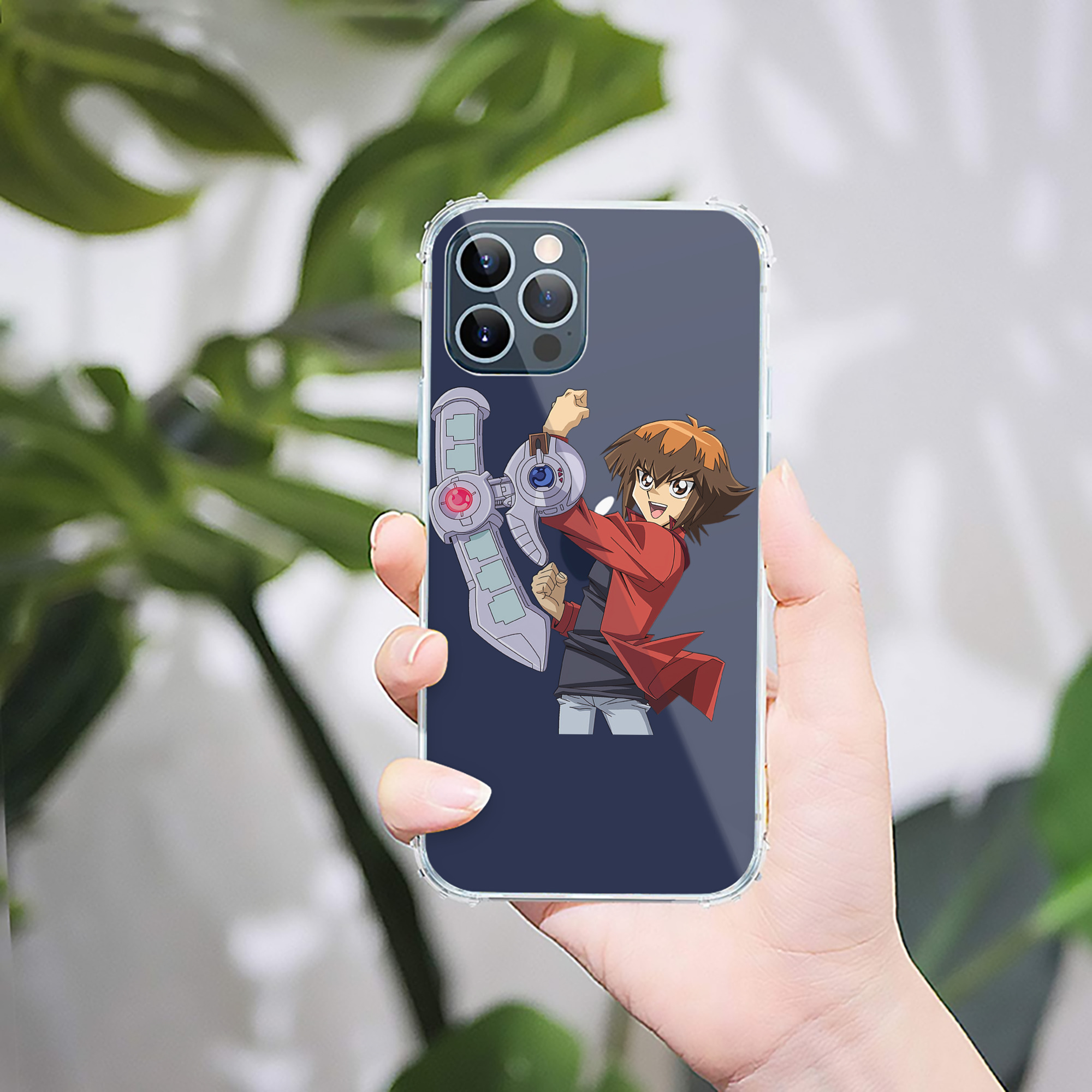（画像用） 遊☆戯☆王 Yu-Gi-Oh! 【iPhone 12シリーズ対応】透明スマホケース（クリアソフトケース）
